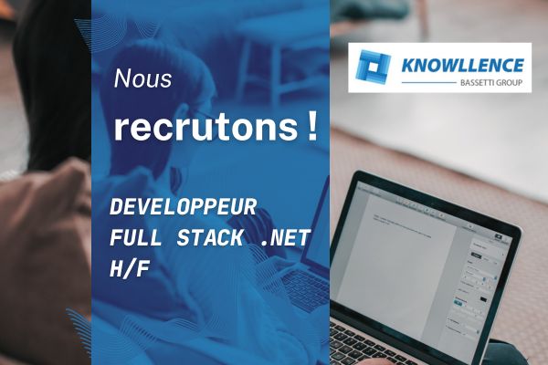 Développeur Full Stack .Net (F/H) CDI